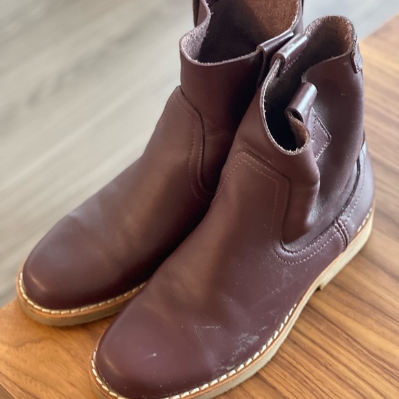 Roots boots - size 8 - burgundy - Picture 6 of 6